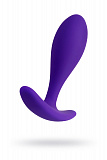 Анальная втулка ToDo by Toyfa Hub, силикон, фиолетовая, 7,2 см, Ø 2 см