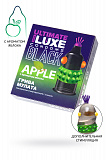 Презервативы Luxe, black ultimate, «Грива мулата», яблоко, 18 см, 5,2 см, 1 шт. фото 1