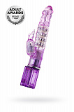Вибратор с клиторальным стимулятором TOYFA A-Toys High-Tech fantasy, TPE, фиолетовый, 26,5 см